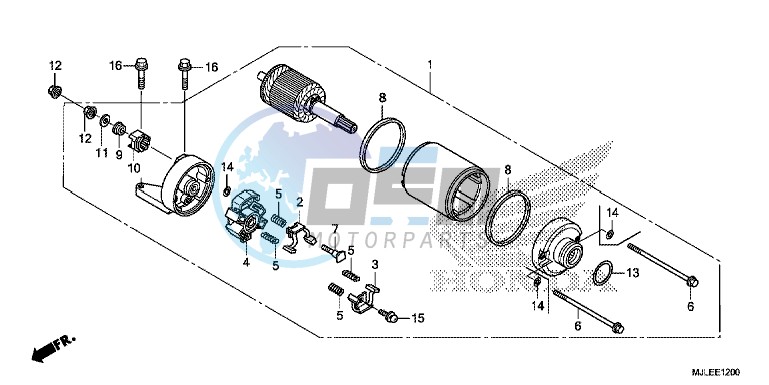 STARTING MOTOR