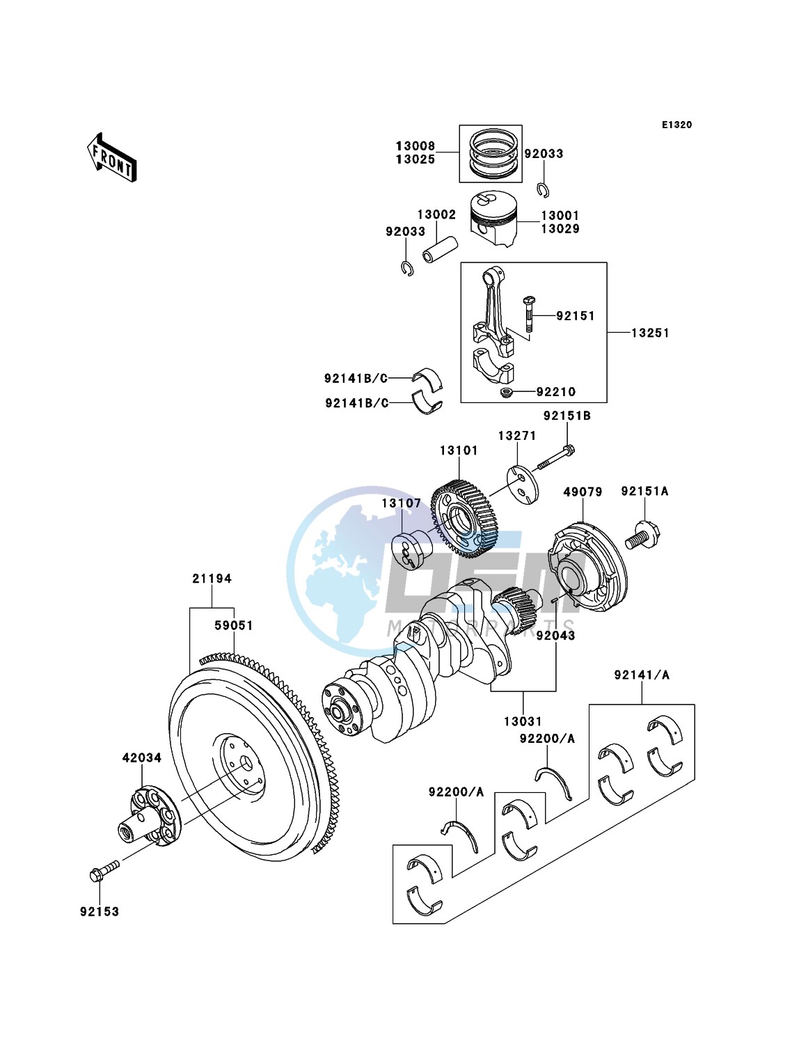 Crankshaft/Piston(s)