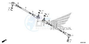 TRX500FA7G TRX500 Europe Direct - (ED) drawing TIE ROD