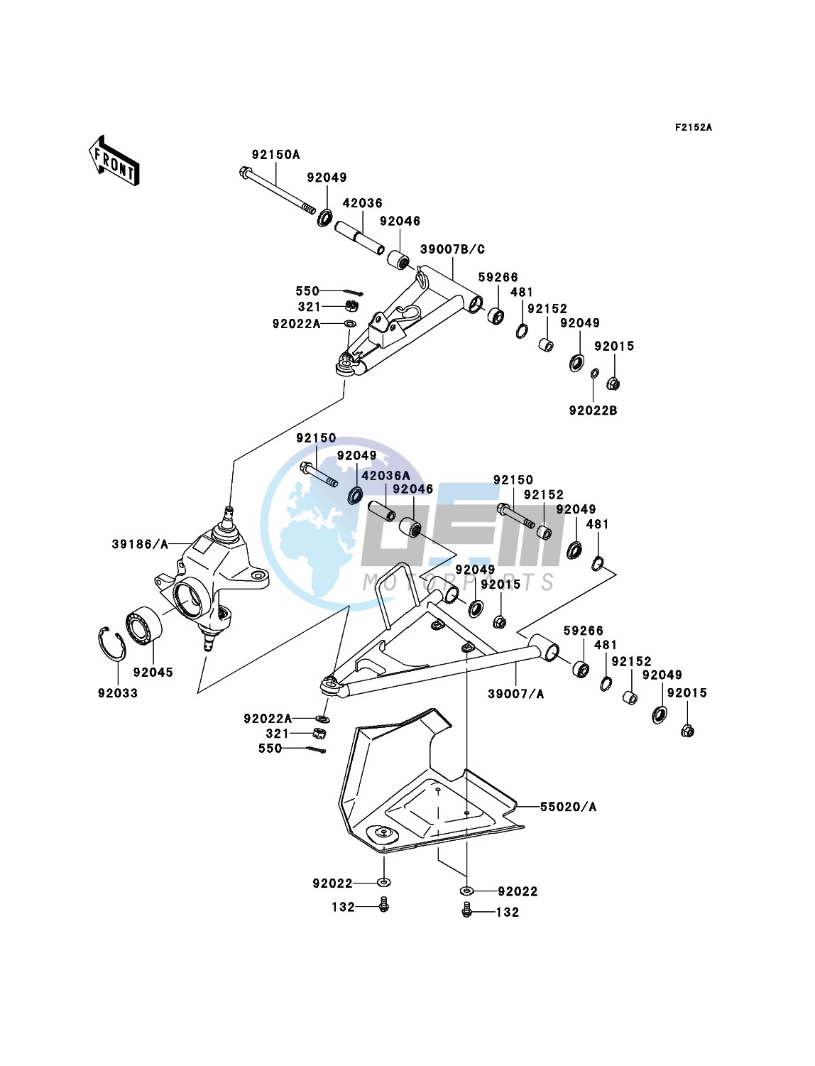 Front Suspension(JKAVFDA1 6B524415-)