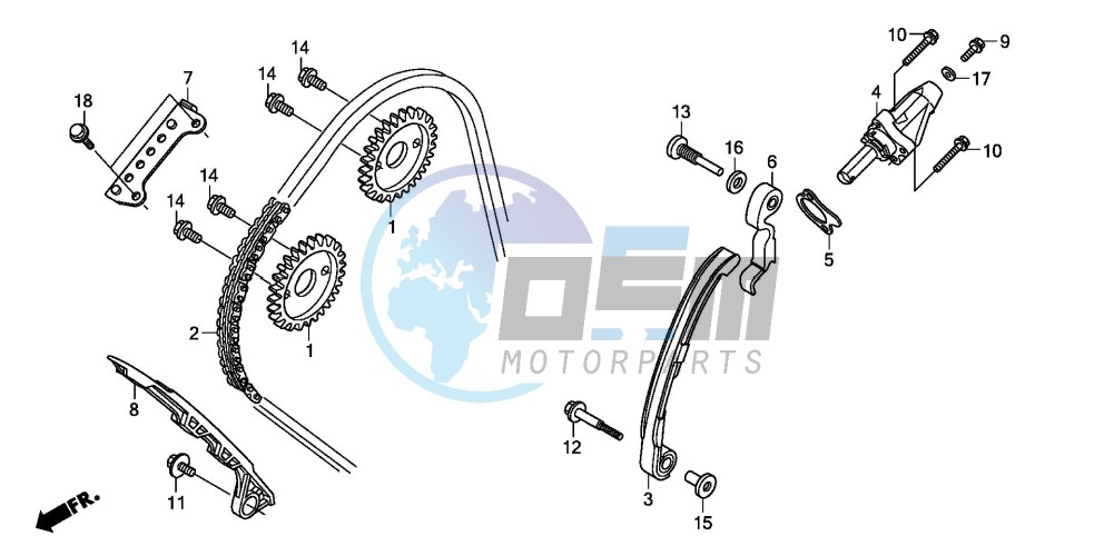 CAM CHAIN/TENSIONER