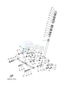 MWS125-A TRICITY 125 (BR71 BR74) drawing STEERING 2