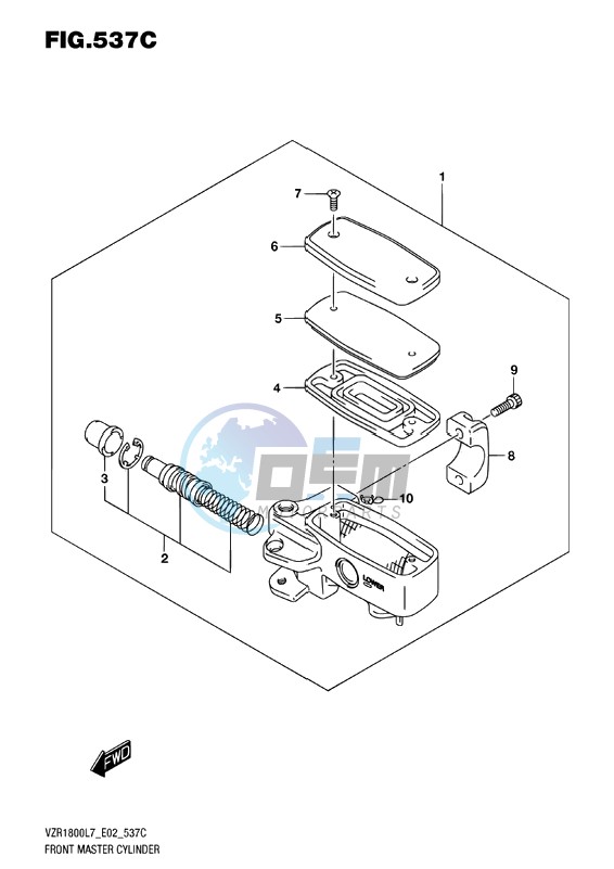 FRONT MASTER CYLINDER