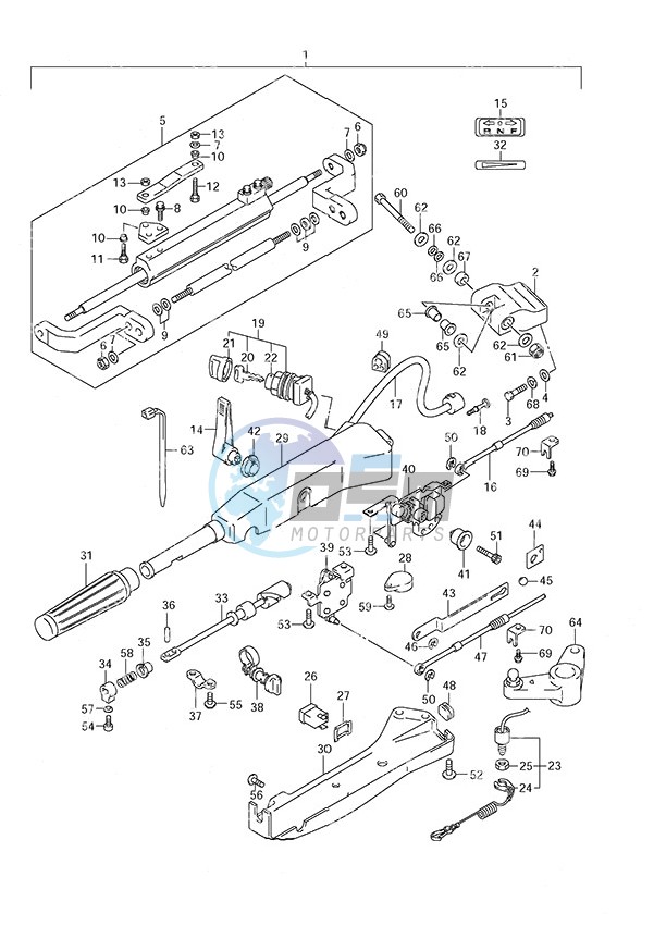 Tiller Handle