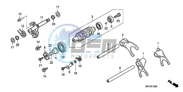 GEARSHIFT DRUM