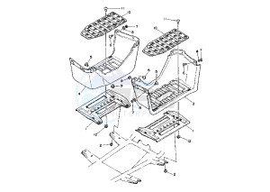 YFA BREEZE 125 drawing STAND-FOODREST