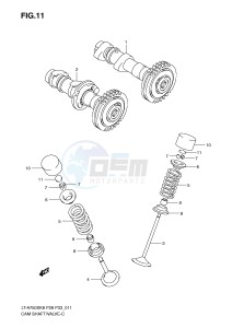 LT-A750X (P28-P33) drawing CAMSHAFT-VALVE