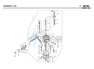 SMX 125 4T drawing T05  CARBURETOR