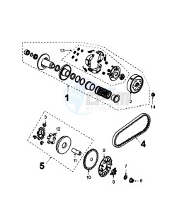 KISBEE 4T OY D drawing TRANSMISSION