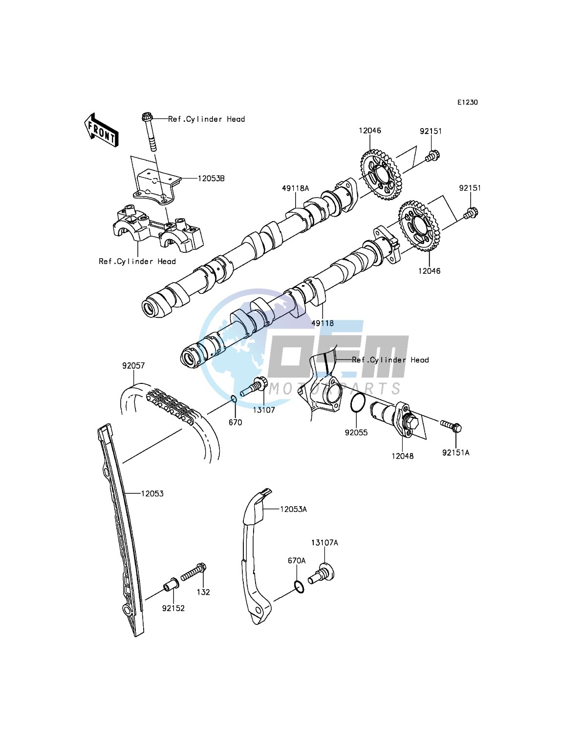 Camshaft(s)/Tensioner