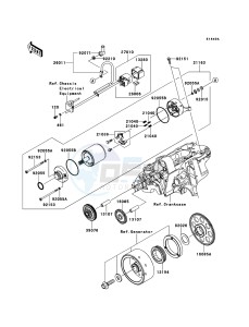 ER-6n ER650A8F GB XX (EU ME A(FRICA) drawing Starter Motor(ER650AE046805-)