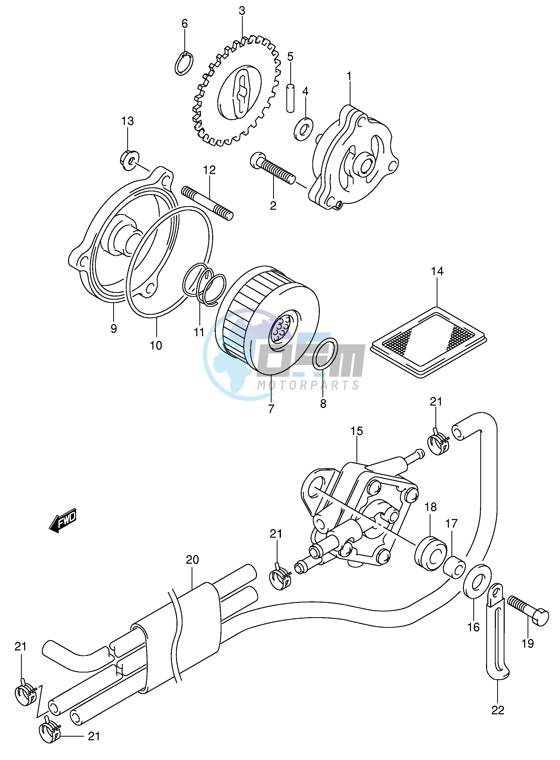 OIL PUMP FUEL PUMP