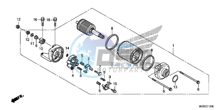 STARTING MOTOR