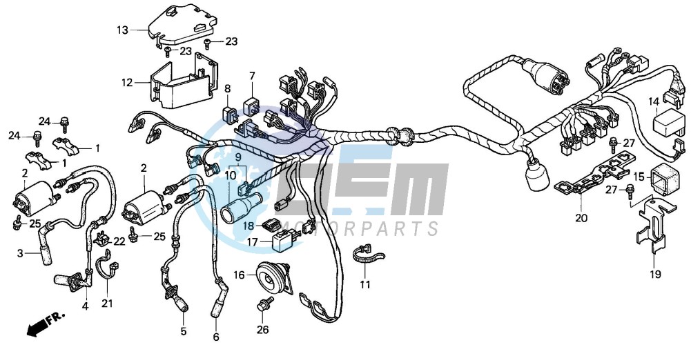 WIRE HARNESS (VT1100C2)