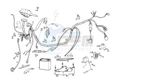 SENDA R DRD PRO - 50 CC VTHSA1A1A EU2 drawing WIRING HARNESS