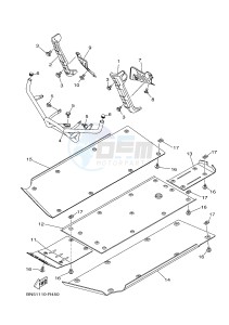 YXE700ES YXE70WPSH WOLVERINE R-SPEC EPS SE (BN56) drawing GUARD