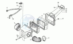 S 1000 drawing Air filter