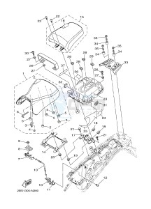 XT1200Z SUPER TENERE ABS (BP81) drawing SEAT