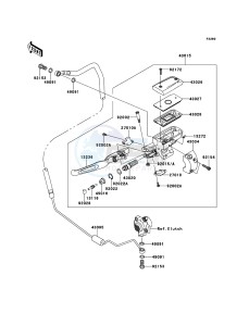 VN1700_VOYAGER_CUSTOM_ABS VN1700KBF GB XX (EU ME A(FRICA) drawing Clutch Master Cylinder