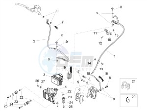 RX 125 E4 (EMEA) drawing ABS Brake system