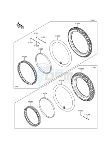 KLX125 KLX125CGF XX (EU ME A(FRICA) drawing Tires