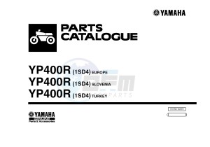 YP400R X-MAX 400 (1SD4 1SD4 1SD4) drawing .1-Front-Page