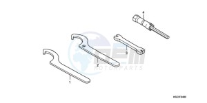 CRF150RB9 Australia - (U) drawing TOOLS