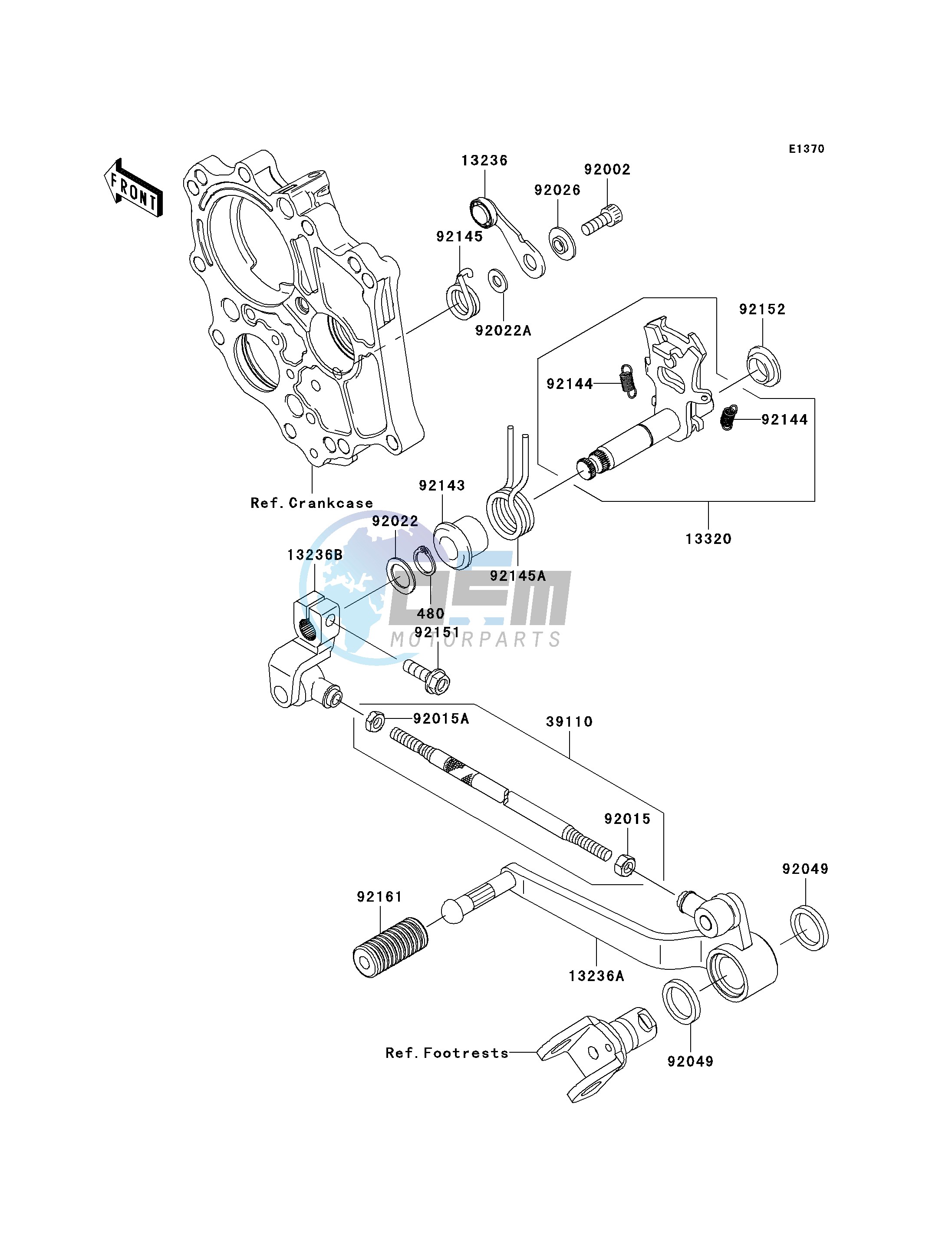 GEAR CHANGE MECHANISM