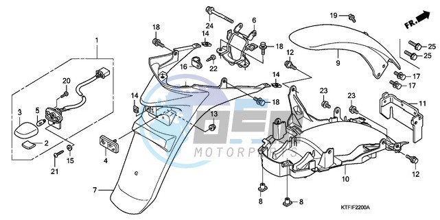 REAR FENDER