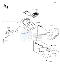 JET SKI STX-15F JT1500AJF EU drawing Meters