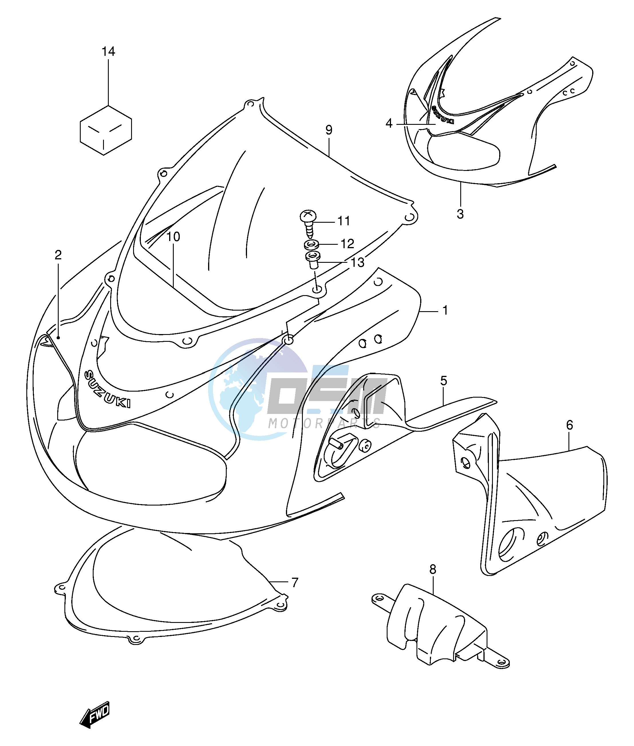 COWLING BODY (MODEL K1)