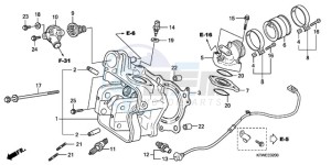 SH300A9 F / ABS CMF TBX drawing CYLINDER HEAD