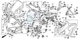 CBF1000A9 UK - (E / ABS MKH) drawing COWL