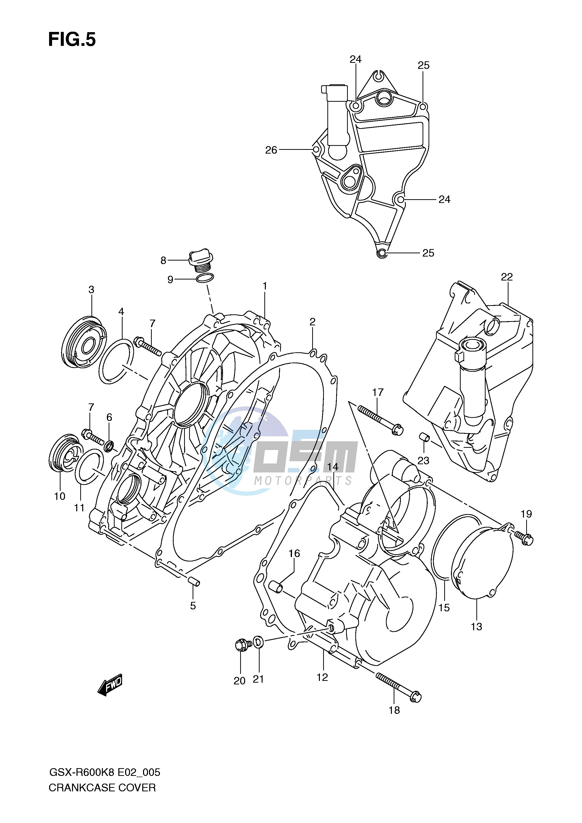 CRANKCASE COVER