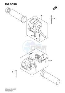 VZR1800BZ BOULEVARD EU drawing HANDLE SWITCH