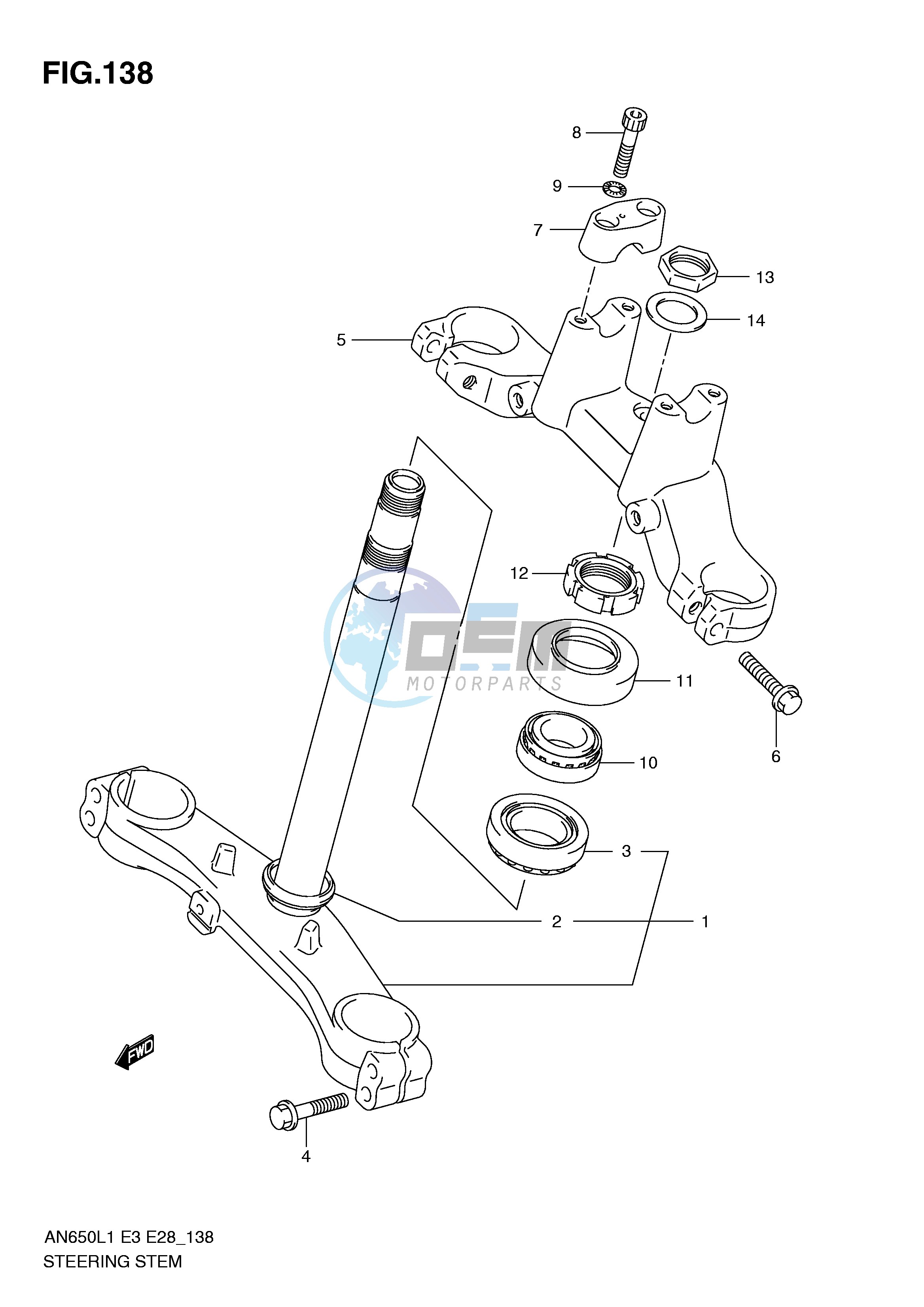 STEERING STEM