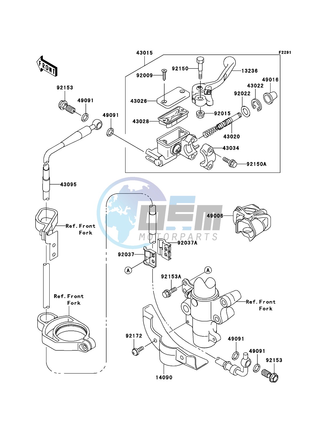 Front Master Cylinder