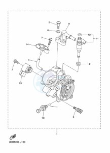 WR250F (BAK4) drawing INTAKE 2