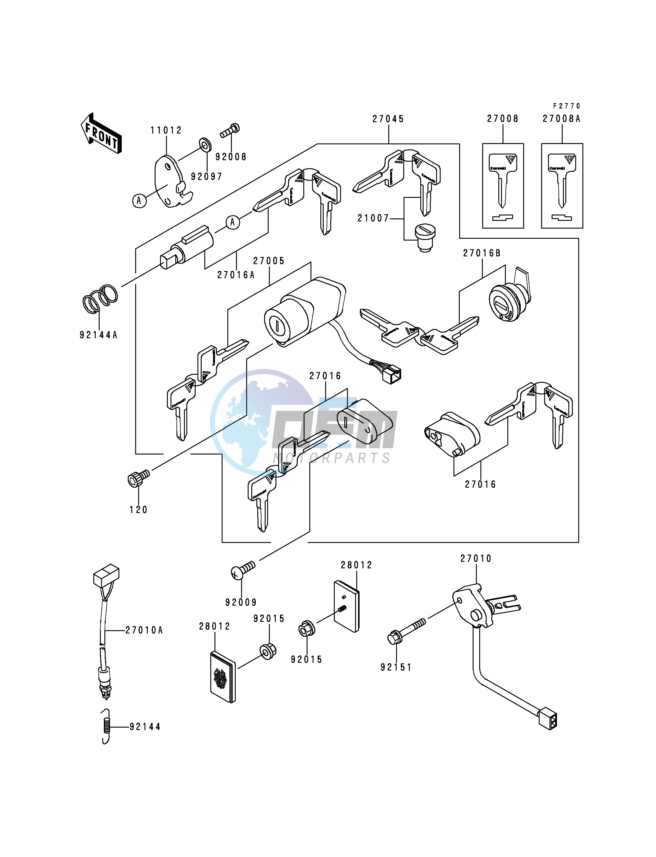 IGNITION SWITCH_LOCKS_REFLECTORS