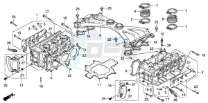 GL1800 drawing CYLINDER HEAD