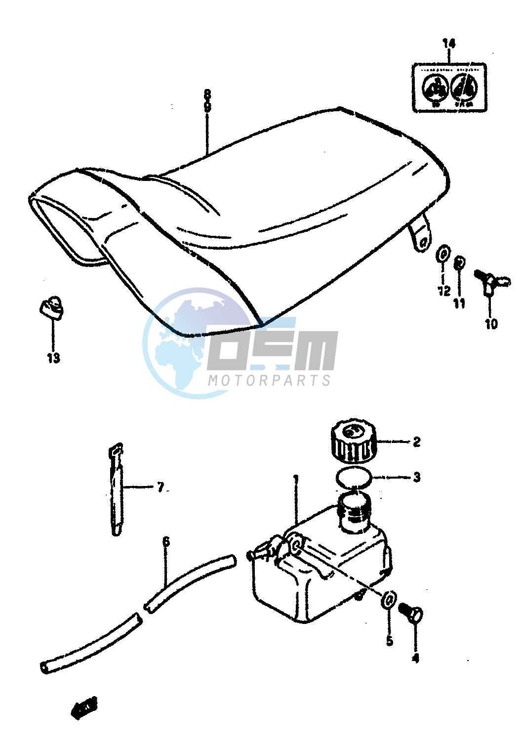 OIL TANK-SEAT