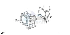 FES150 125 PANTHEON drawing CYLINDER