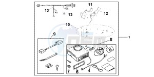 VFR1200FB drawing ALARM SYS