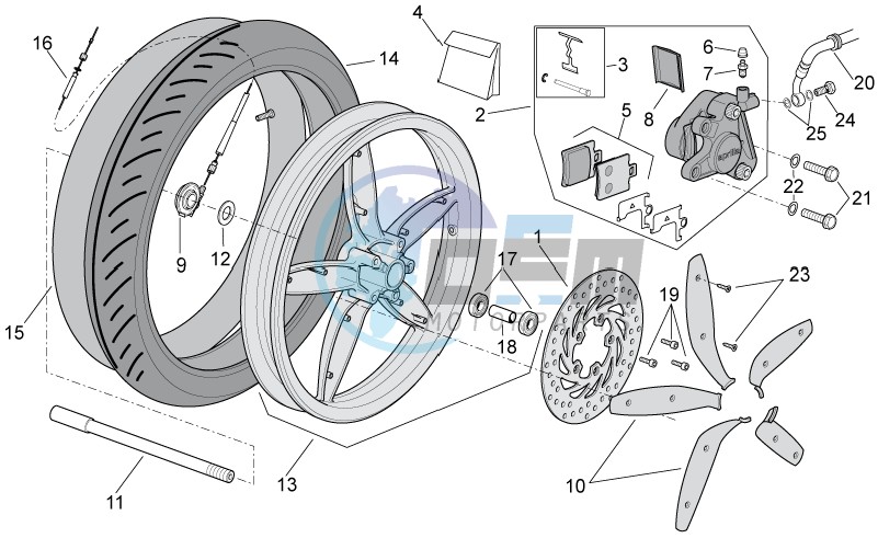 Front wheel