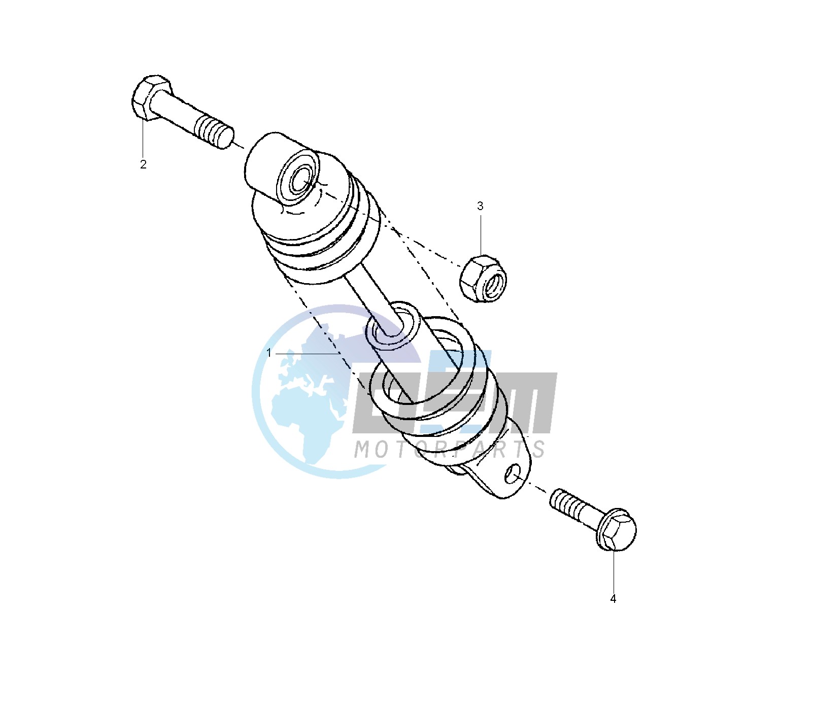 REAR SHOCK ABSORBER