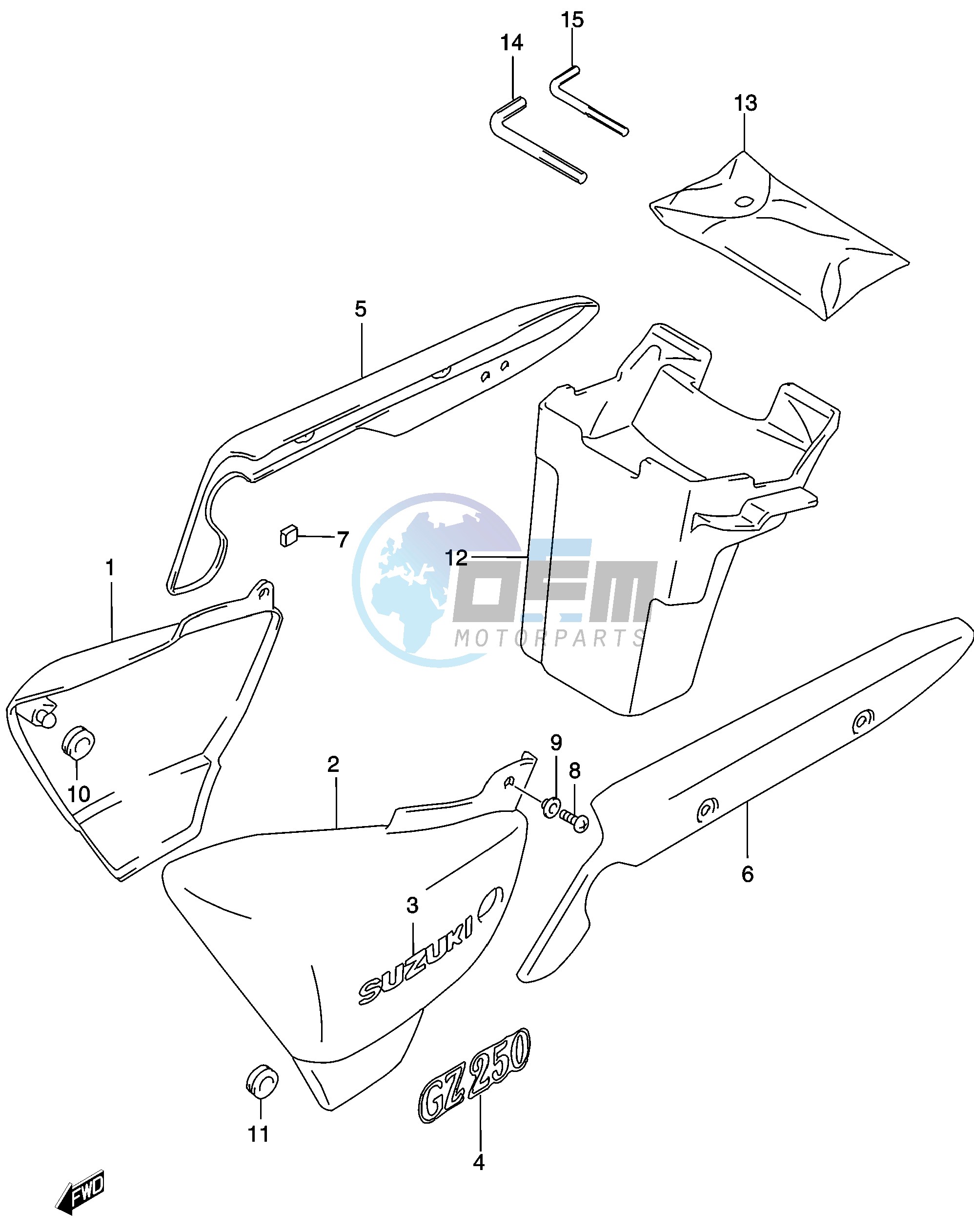 FRAME COVER (MODEL K2)