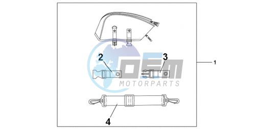 REAR SEAT BAG