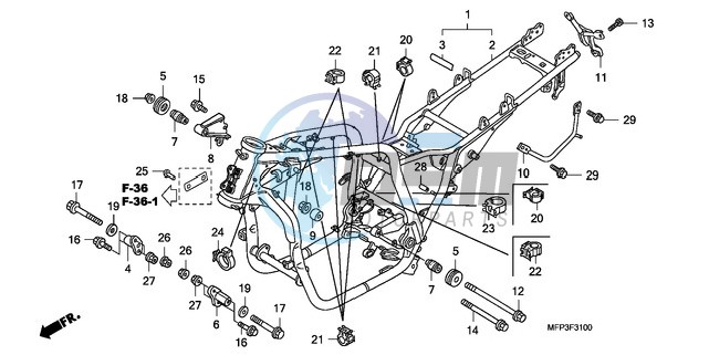 FRAME BODY