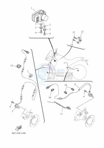 TRACER 7 MTT690 (B4T2) drawing ELECTRICAL 3