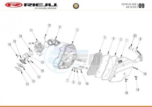 BYE-BIKE-25-KM-H-EURO4-HOLLAND-CARGO-RED drawing AIR FILTER